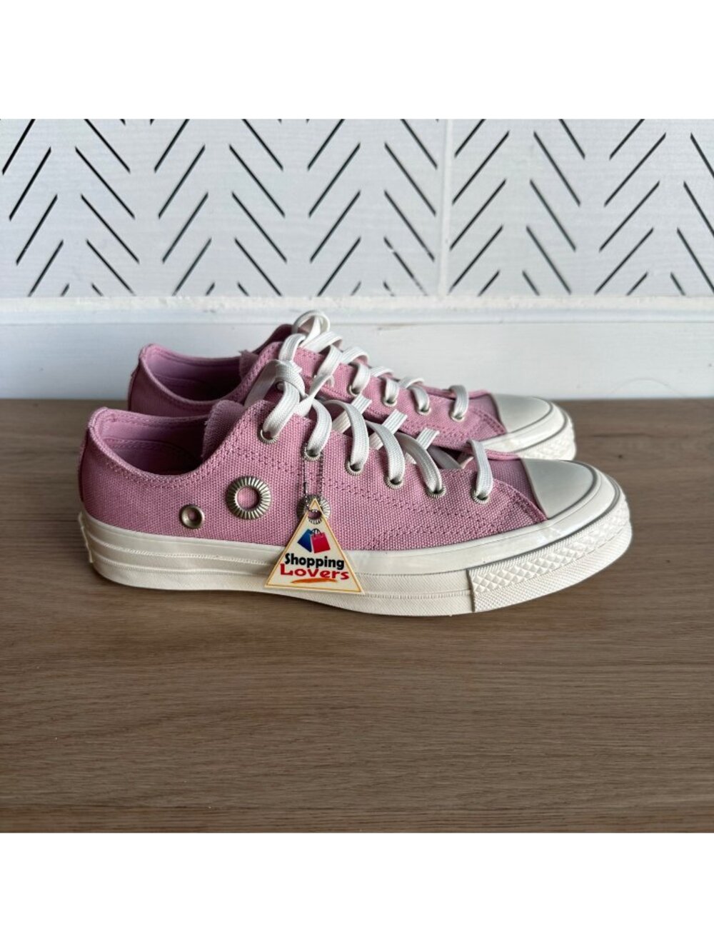 ⭐Converse Chuck 70 Metal Rings Low Sz 6 Mens Shoes Pink Gold Snekers A11177C New